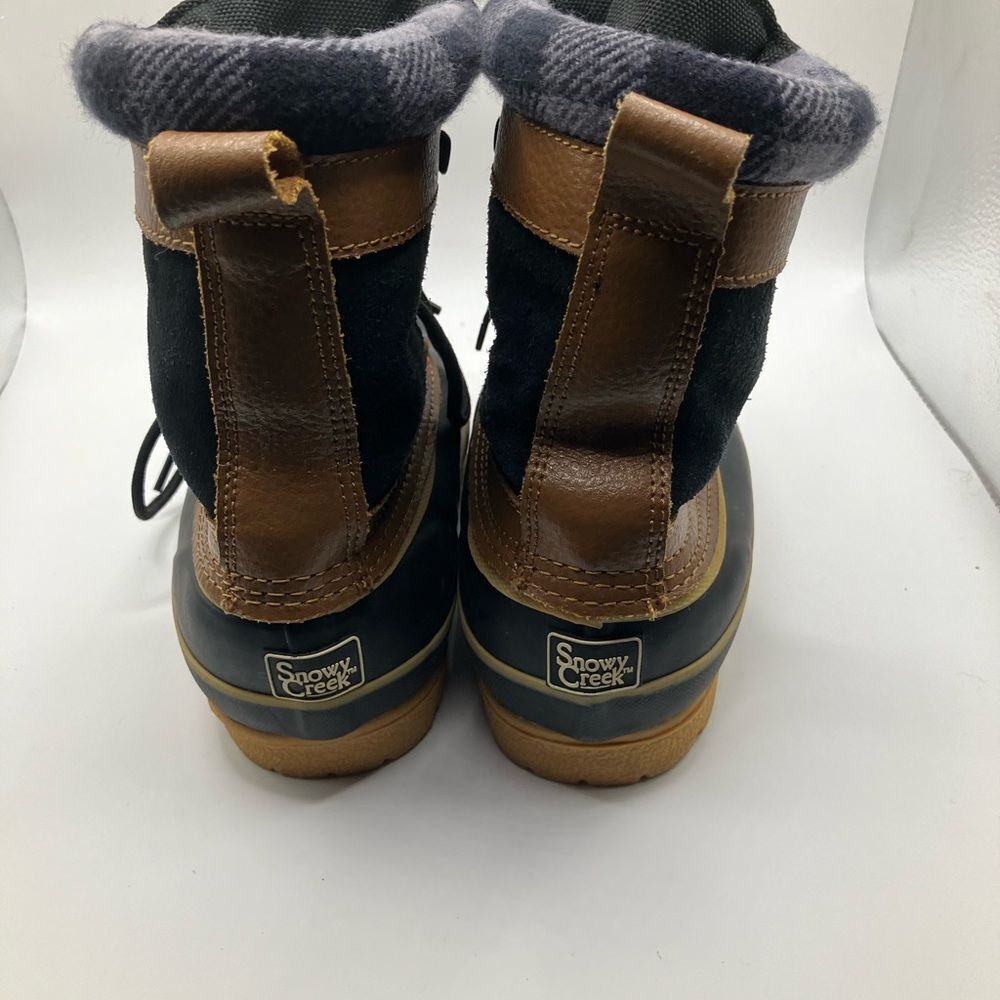 NWOT Snowy Creek DuPont ThermoLite Thin Insulation Duck Winter Boot Kids Size 12 - Picture 3 of 5